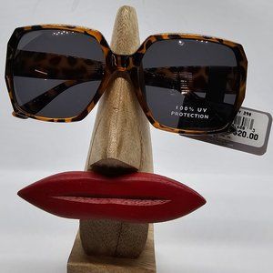Falls Creek Luxury Square Ladies Oversized Sunglasses